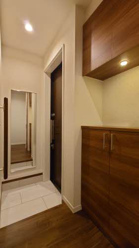 玄関　ゆったりとした玄関です