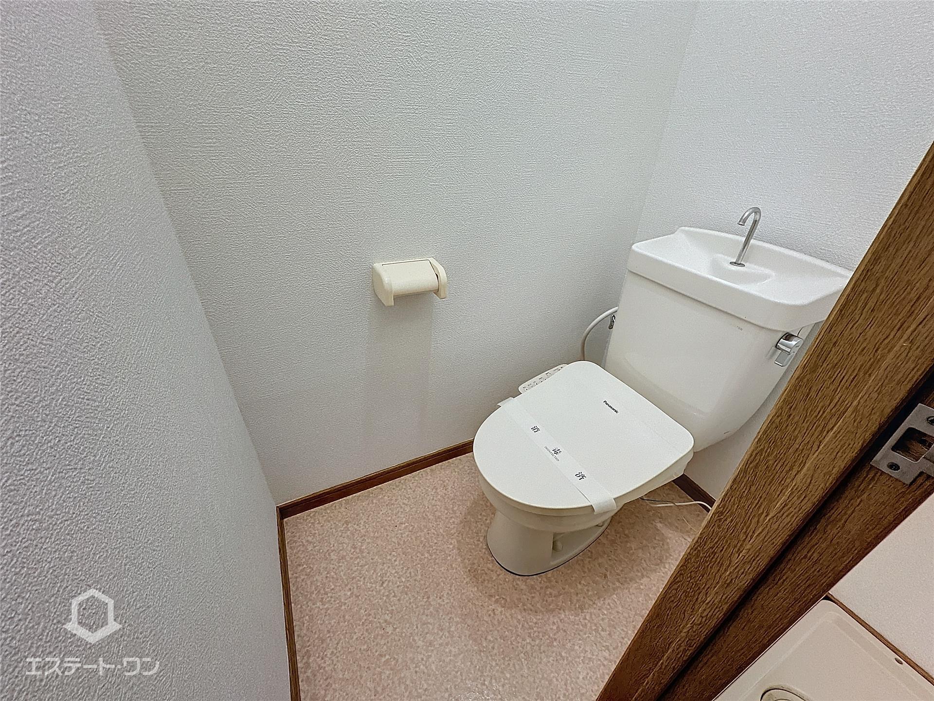 トイレ　ウォシュレット付きのトイレ♪