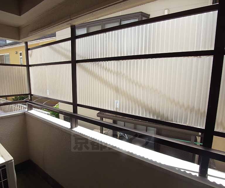 眺望　目隠しが付いています