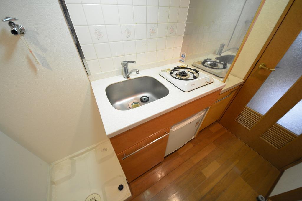 キッチン　１口ガスコンロ