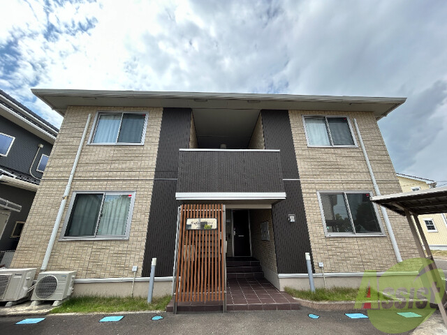 建物外観　宮城県名取市美田園３丁目「ラフィネ　リジェール」