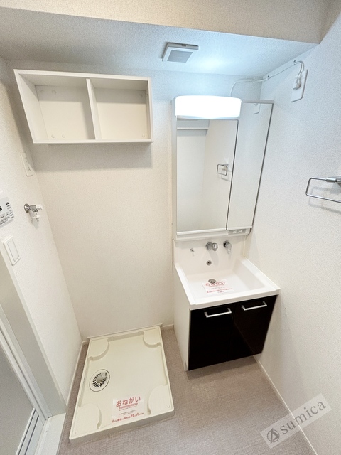 洗面設備　シャンプードレッサー付き・朝シャンもこちらで♪♪