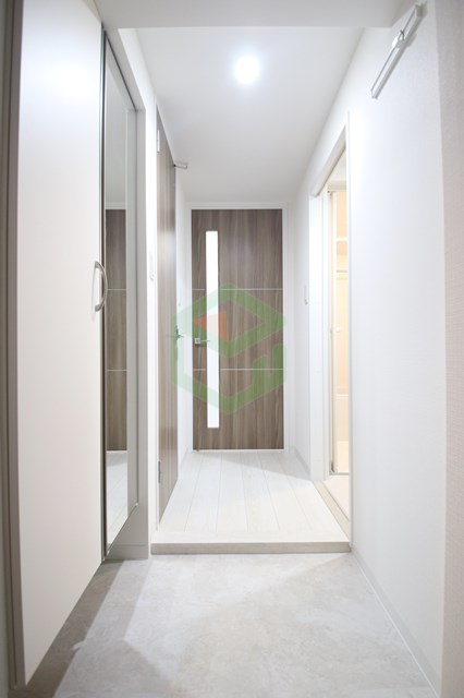 玄関　明るい玄関です