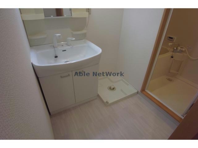 洗面設備　※同棟別部屋写真参照