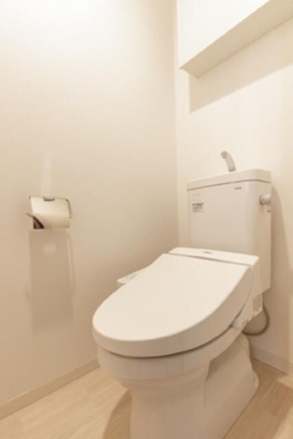 トイレ　ゆったりとした空間のトイレです