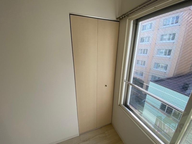 収納　洋室にあった収納。荷物がたくさんあっても大丈夫。