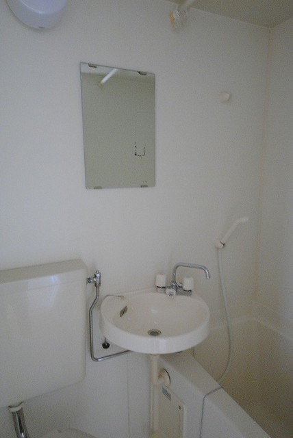 洗面設備　写真は３０２号室