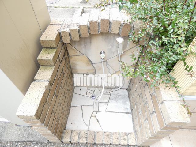 エントランス　ペット洗い場