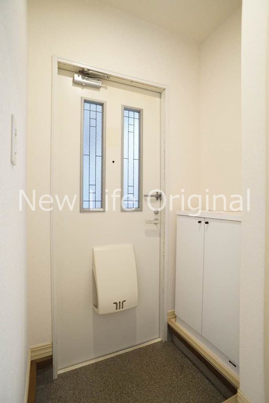 玄関　シューズボックス付きの玄関です☆