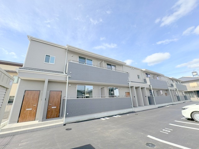 建物外観　お問合せはシティホーム海田センター　082-821-2227