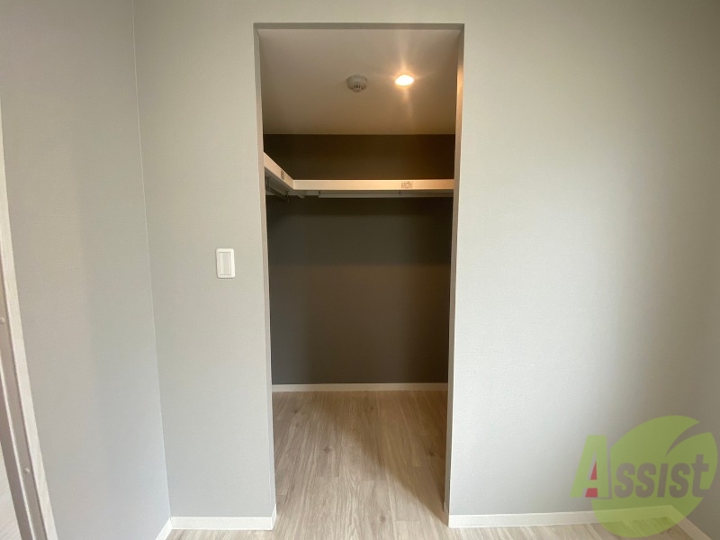 収納　収納もバッチリあるのでお部屋が片付きますよ！