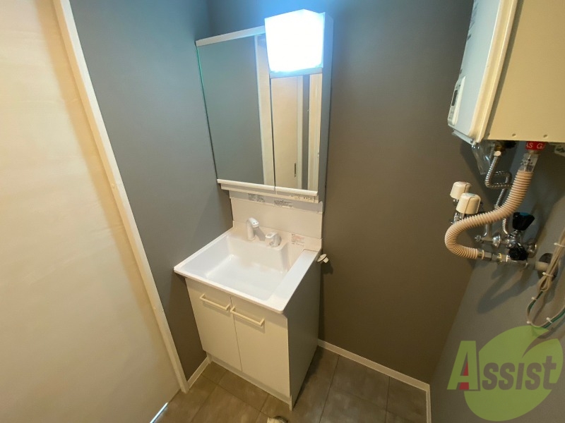 洗面設備　シャンプードレッサーで身支度もラクラクです！