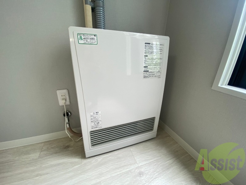 その他設備　ガス暖房です。寒い冬もこれで乗り切りましょう！