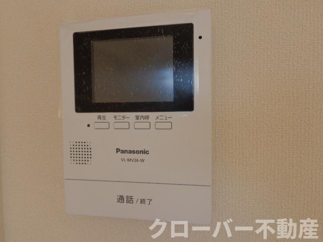 セキュリティ　カメラ付インターホン（イメージ）