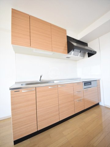 キッチン　イグレック南本町　3口IHシステムキッチン