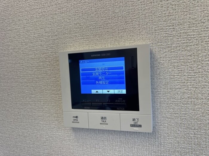 その他設備　モニター付きインターホン