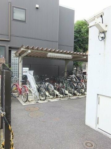 駐車場　駐輪場です