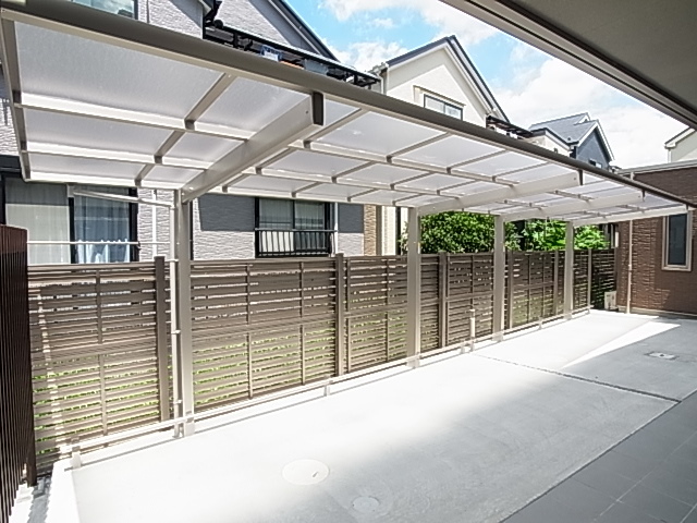 その他共有部分　屋根付き駐輪場