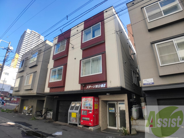 建物外観　札幌市中央区南８条西「ステージ南８条２」