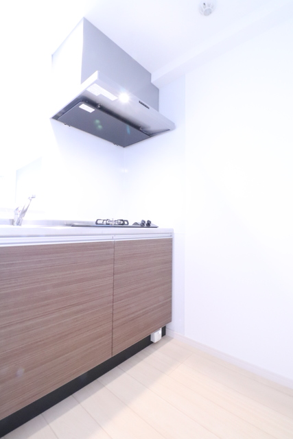 キッチン　２口ガスコンロ付きです