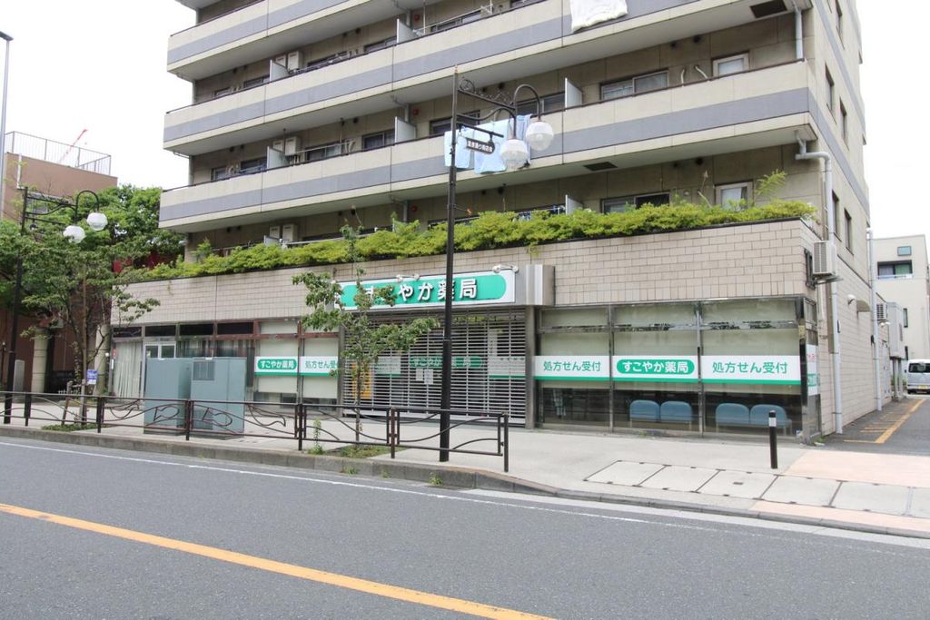 ドラックストア　すこやか薬局（ドラッグストア）まで200m