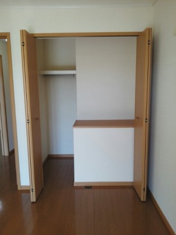 収納　大きなスペースがあり、収納には困りません