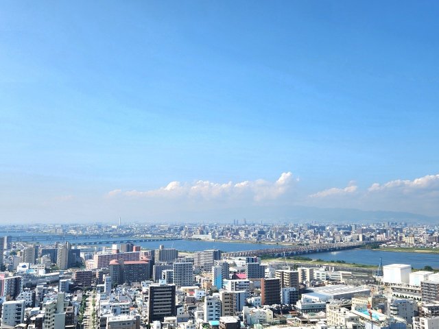 バルコニー　グランドメゾン新梅田タワー THE CLUB RESIDEN