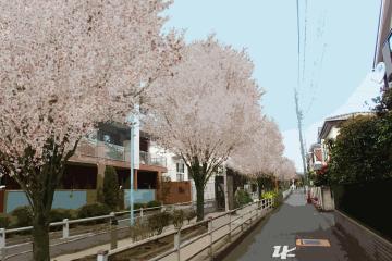 公園　呑川駒沢支流緑道（公園）まで170m