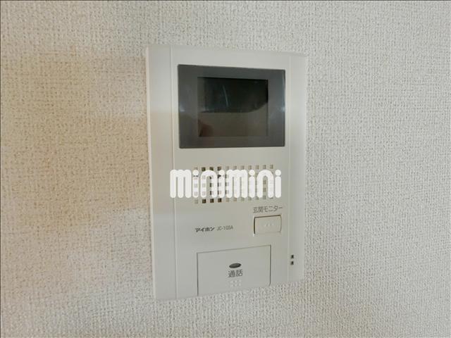 セキュリティ　ＴＶ付きモニターホン。