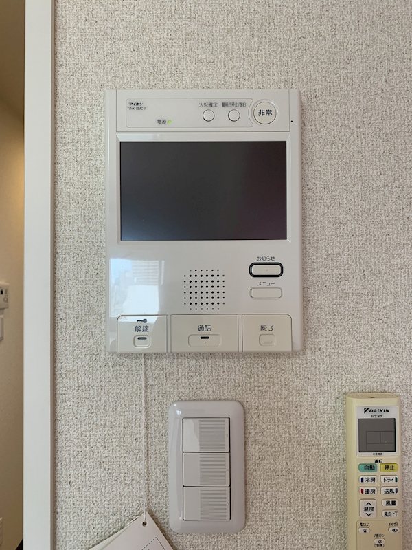 セキュリティ　モニターインターホン