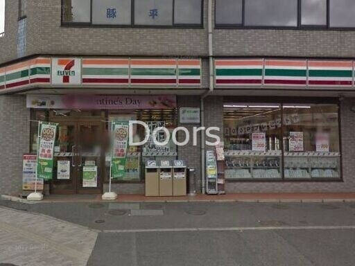 コンビニ　セブンイレブン岡山昭和町店（コンビニ）まで150m