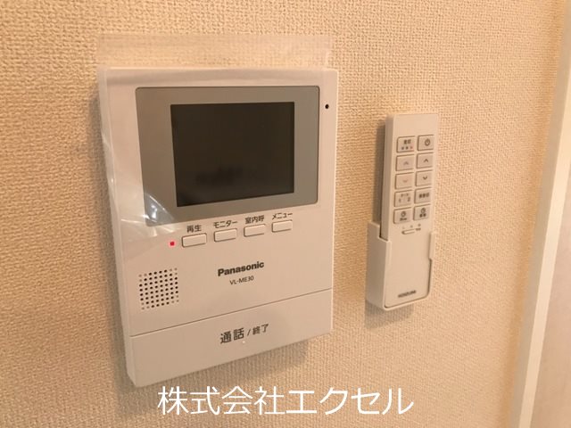 セキュリティ　来訪者の姿を確認して頂けます。