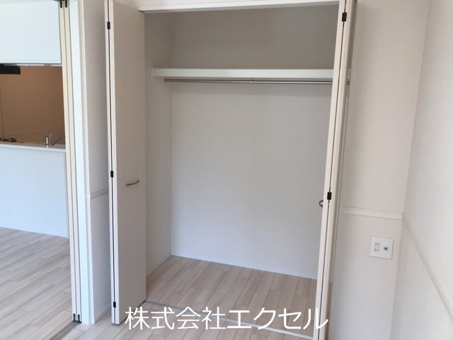 収納　広めのクローゼット完備♪