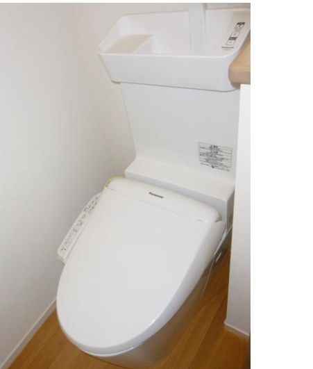 トイレ　ゆったりとした空間のトイレです