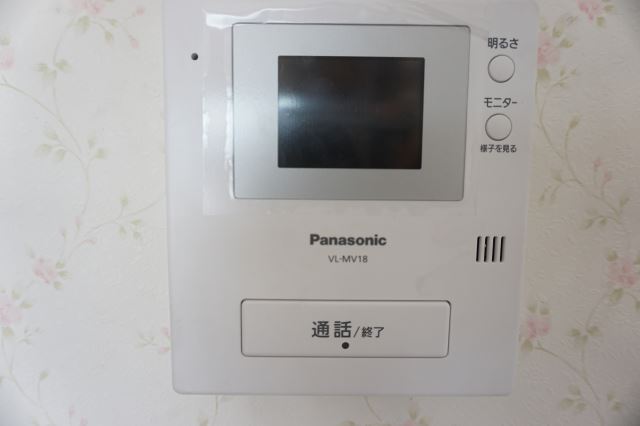 セキュリティ　モニターホンです。