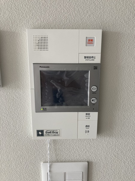 セキュリティ　テレビモニター付き