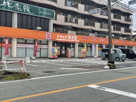 ドラックストア　ドラッグ新生堂（ドラッグストア）まで552m
