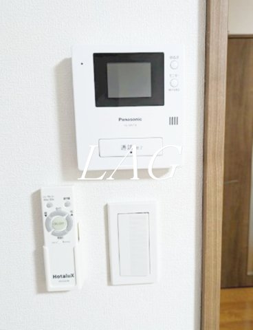 セキュリティ　モニター付インターホンです。