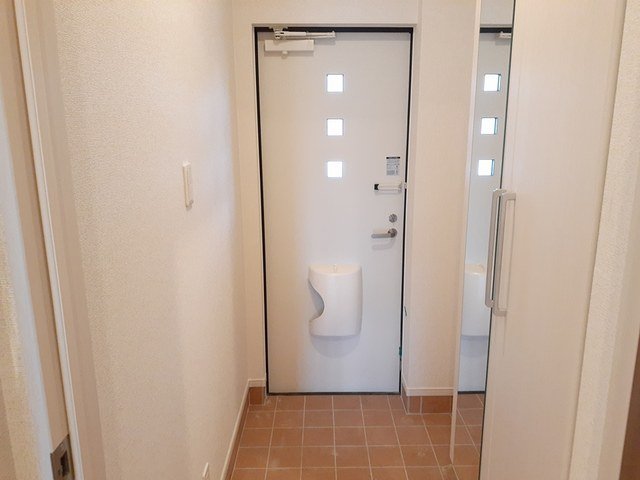玄関　毎日通る玄関はこちらです
