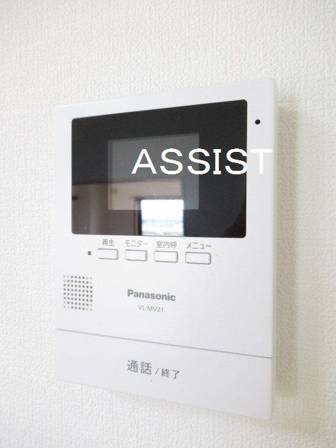 セキュリティ　写真：設備同仕様の別号室です