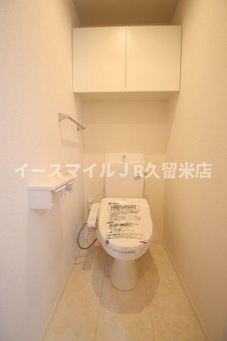 トイレ　ゆったりとした空間のトイレです