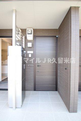 玄関　明るい玄関です