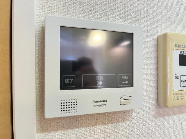 セキュリティ　カメラ付インターホン（イメージ）
