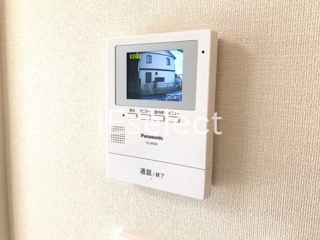 セキュリティ　モニタ付きのインターホンで来客対応も安心★