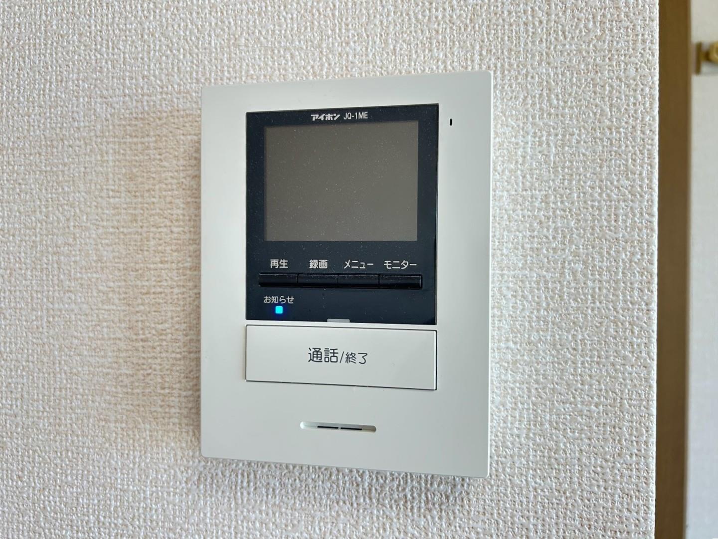 セキュリティ　モニタ付きインターホン