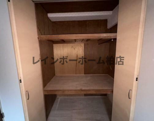 収納　十分な収納スペースがあります