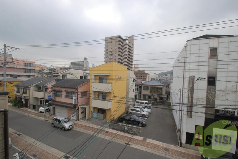 眺望　空が広く見えるバルコニーは嬉しいですね