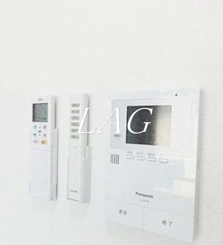 セキュリティ　モニター付きインターフォンです。