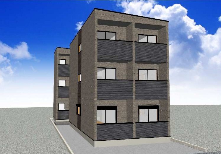 建物外観　外観パース