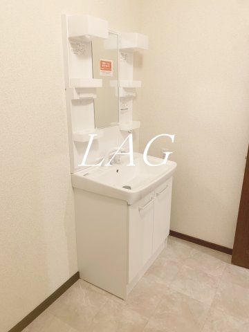 洗面設備　洗面台です。